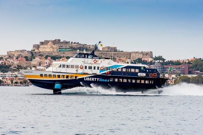 Tragflügelboot Trst – Rovinj / Pula – Mali Lošinj